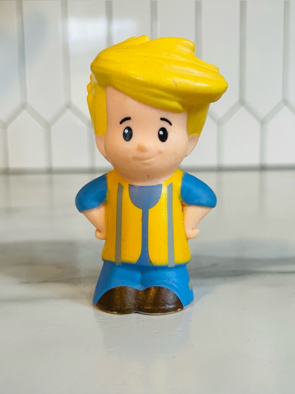 Fisher Price Little People Dump Truck Figure - Eddie